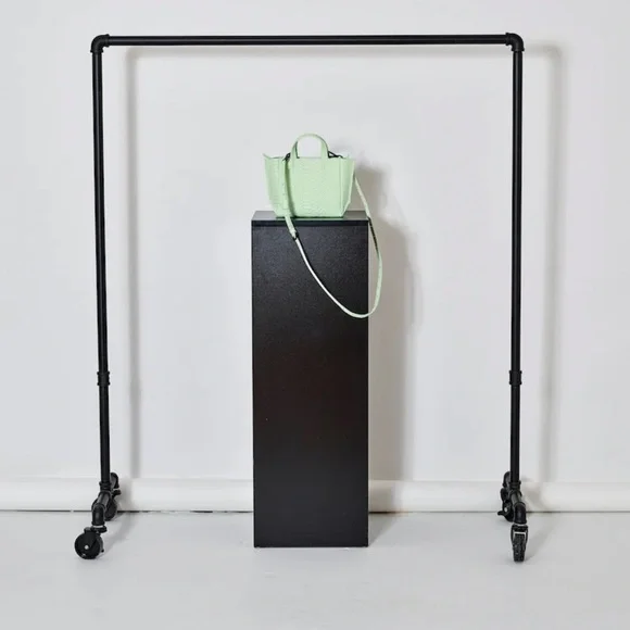 Ampersand As Apostrophe Micro Tote in Mint Python - Picture 2 of 16